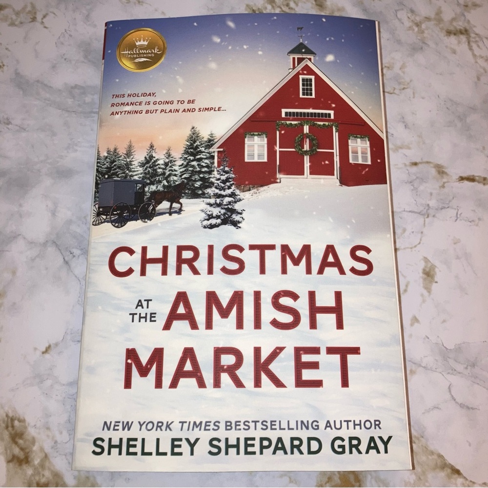 Christmas at the Amish Market Paperback Book By Shelley Shepard Gray 297 Pages